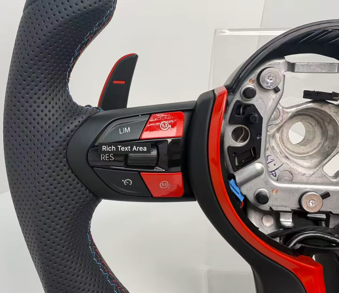 Volant BMW Sport Red Édition