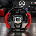 Volant AMG Fibre de Carbone Noir Édition Black&Red