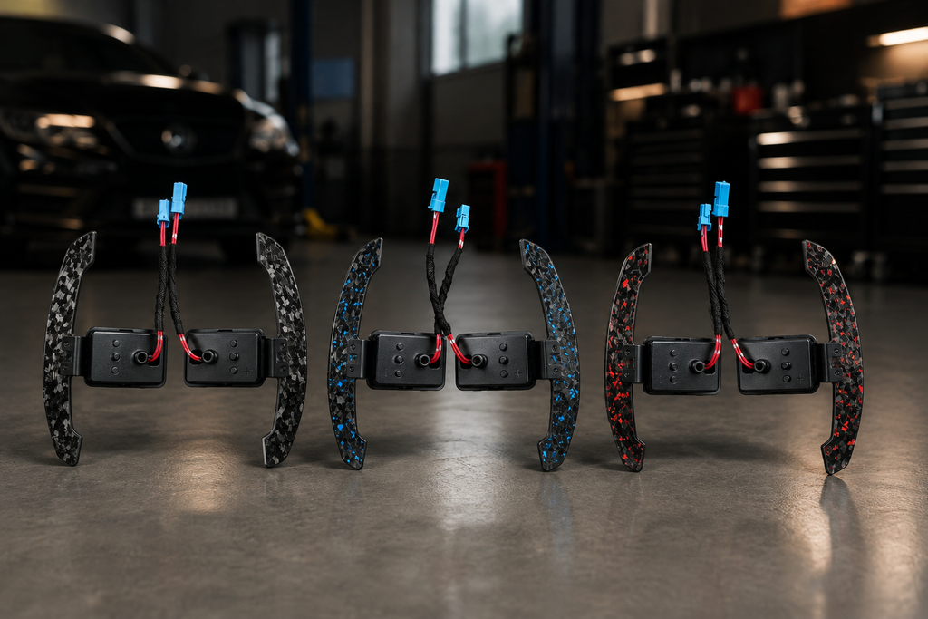 Palettes De Volant BMW Sport Carbone Forgée