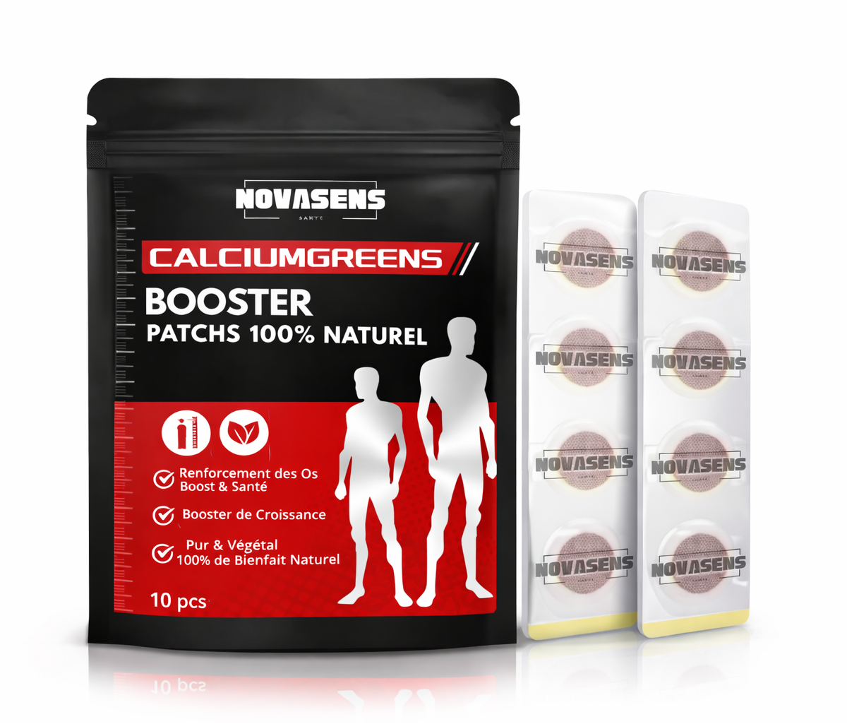 Patchs Bien-être Booster de Croissance - Novasens