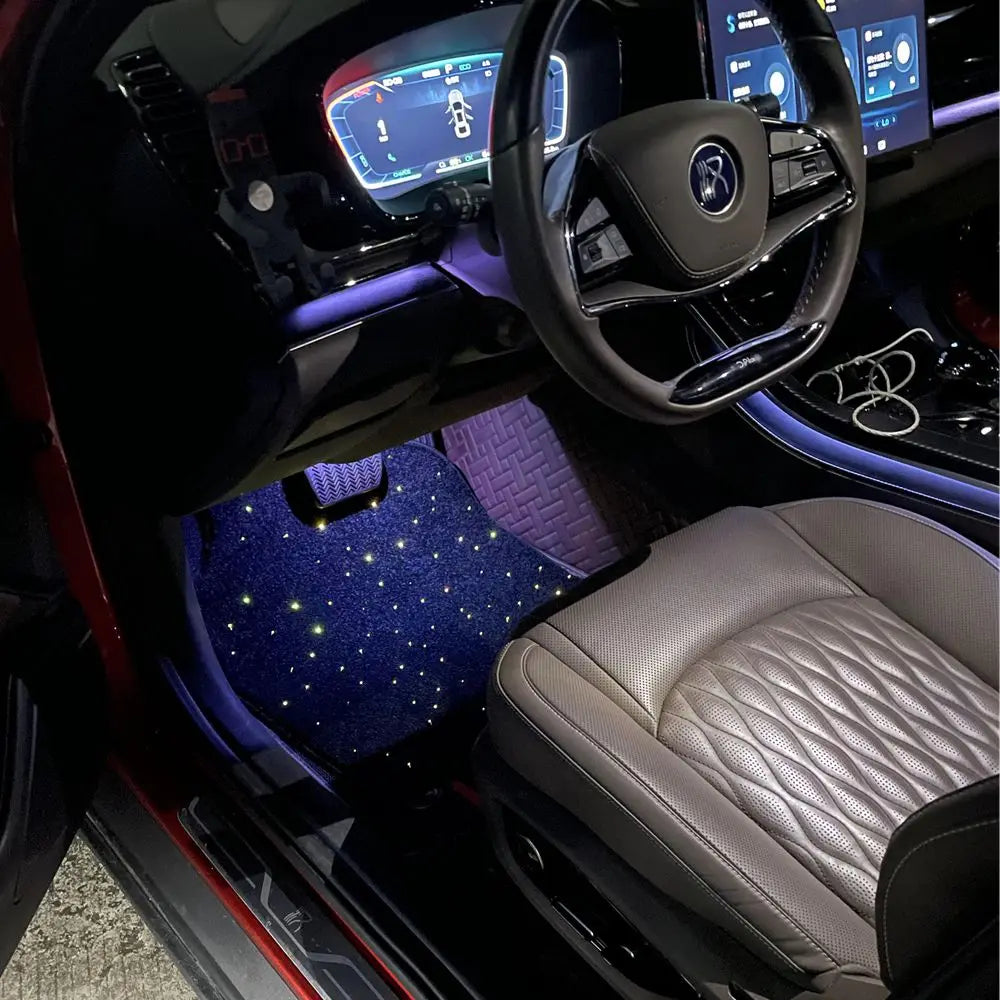 Tapis de VoitureLED Étoilé RGB
