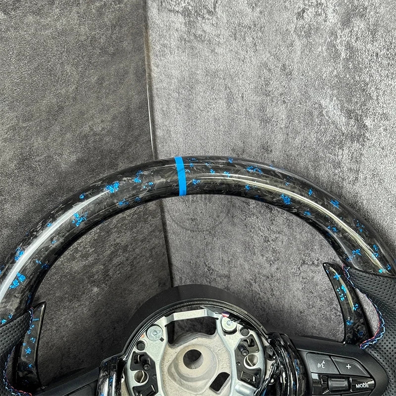Volant Carbone Forgée Bmw Blue OG