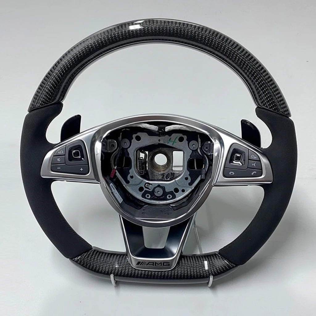 Volant AMG Sport Fibre de Carbone Full Black