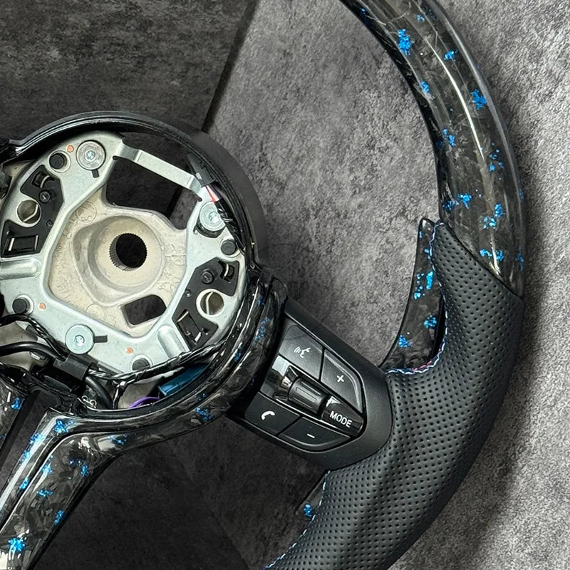 Volant Carbone Forgée Bmw Blue OG